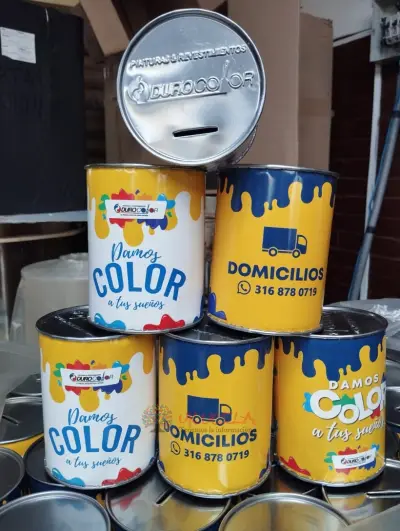 ALCANCIAS TUBULARES EN CARTON