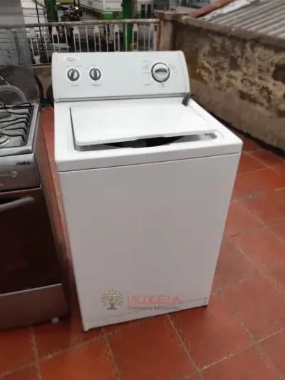 Combo estufa con horno y lavadora