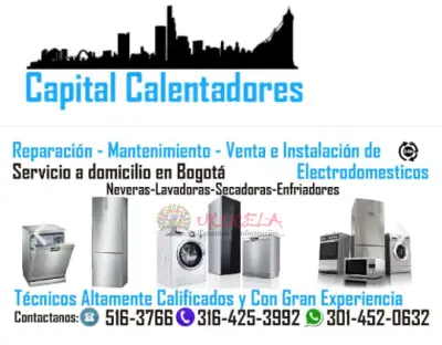 Reparación y mantenimiento de calentadores gasodomestico PBX5163766-3128130684