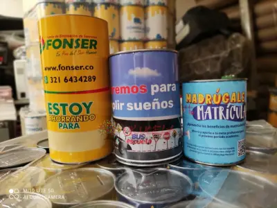 ALCANCIAS EN TUBO DE CARTON