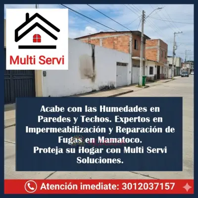 Deteccion de filtraciones en Barrio Mamatoco Santa Marta