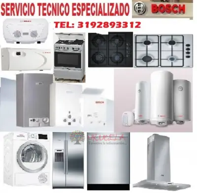 Servicio tecnico de calentadores bosch
