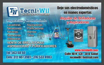REPARACION DE LAVADORAS Y NEVERAS  tel - ws  3166973625