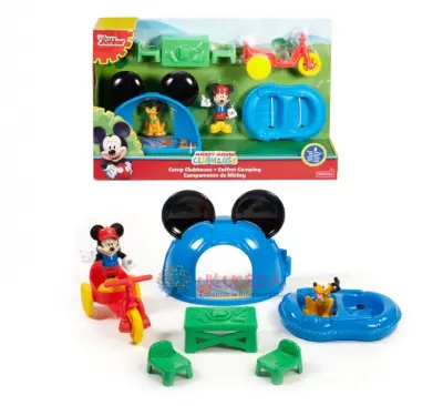 Mickey Campamento Y Accesorios Fisher Price