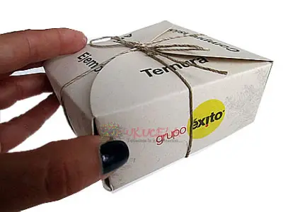 Kit mini huerta en caja de regalo personalizada.