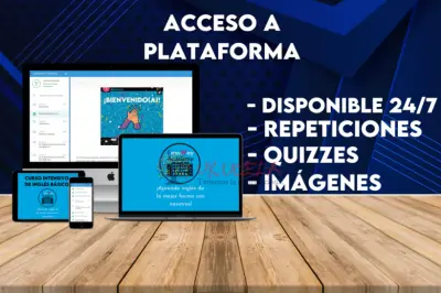 Curso de inglés intensivo